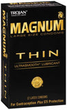 Trojan Magnum Thin - 12 Pack  TJ64612
