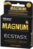 Trojan Magnum Ecstasy Lubricated Condoms 3-Pack