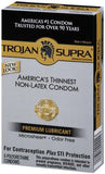 Trojan Supra Lubricated Condoms - 6 pack