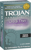 Trojan Ultra Thin Lubricated Condoms - 12 Pack