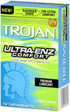 Trojan Ultra-Enz Comfort Condoms - 12 Pack