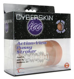 Cyberskin Action View Pussy Stroker - Ice