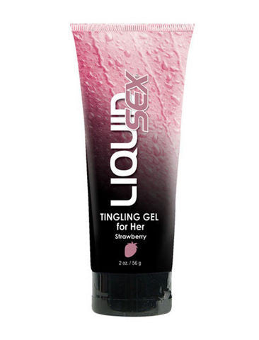 Liquid Sex Tingling Gel for  Her - Strawberry  2 Oz.  Ts1483006