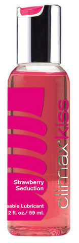 Climax Kiss Lubricant 2 oz. - Strawberry Seduction
