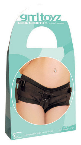Grrl Toyz Grrs Shorts Strap On Harness - Large