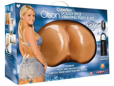 Tlc Bree Olson Cyberskin Doggy  Style Vibrating Pussy and Ass  Ts1487697