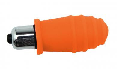 Climax Silicone Vibrating Love Bullet - Orange Pop