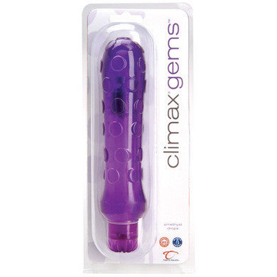 Climax Gems Vibrator 8-inch - Amethyst Drops