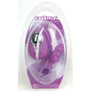 Grrl Toyz Silk Touch Egg Bullet Vibe - Lavender