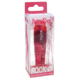 Rock In Pink Translucent Waterproof Vibrator