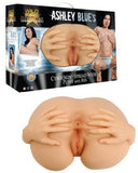 Ashley Blue's Cyberskin Spread Wide Pussy And Ass