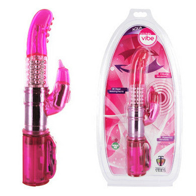 Aqua Dolphin Vibrator - Pink