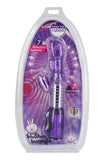 Illuminating Tingle Top Rabbit Vibrator - Purple