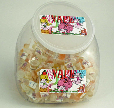 Vavape Premium E-Cigarette Juice - Assorted Flavors 1.5ml - 144 Count Fishbowl