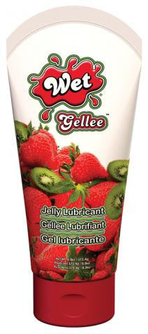 Wet Kiwi Strawberry Gellee Jelly Lubricant - 6 oz.