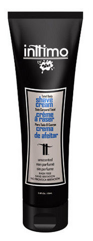 Wet Inttimo Total Body Shave Cream Unscented - 2.8 oz.