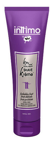 Wet Inttimo Kitty Total Body Shave Kreme Forbidden Fruit - 2.8 oz.