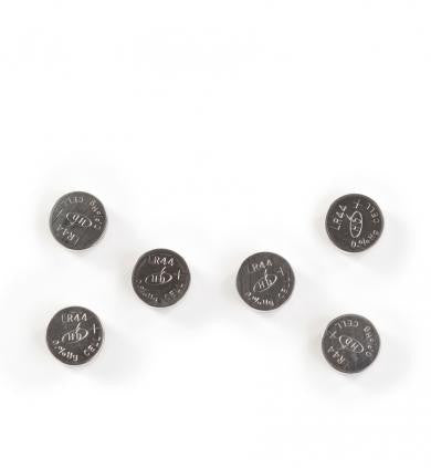 Crossbones LR44 Alkaine Batteries - Economy 6-Pack