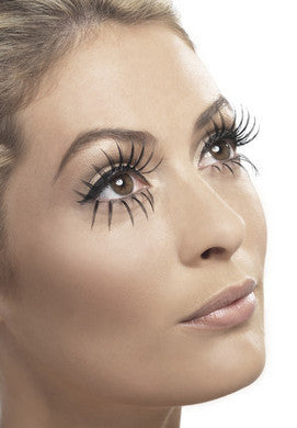 Gothic Manor Ghost Bride  Eyelashes - Black
