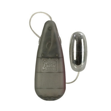 Teardrop Bullet Grey Oval Battery Case