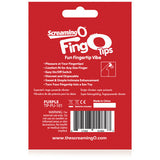 Screaming O Fingos Tips -  Purple - Each