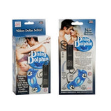 Diving Dolphin Love Ring - Blue