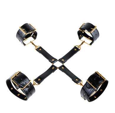 Fetish Fantasy Gold Fantasy  Hogtie - Black