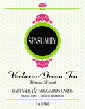 Sensuality Suggestion Cards Bath Set - Honeysuckle