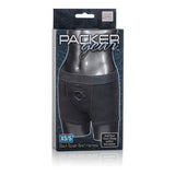 Packer Gear Black Boxer  Brief Harness - Extra Small -Small