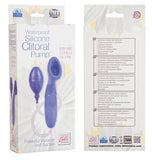 Waterproof Silicone Clitoral Pump - Purple