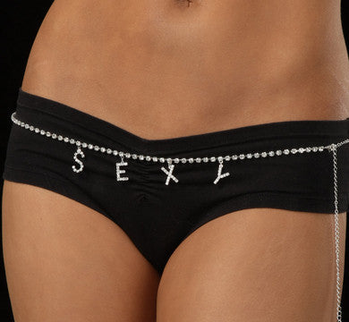 Rhinestone Sexy Belly Chain