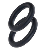 Nick Hawk Gigolo Silicone Stay Hard Rings - Black