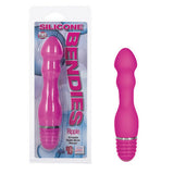 Silicone Bendies Ripple - Pink