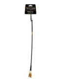 Fetish Fantasy Gold Riding  Crop - Black