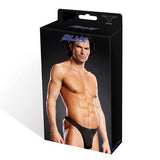 Performance Microfiber Thong - Black - Large/Extra Large