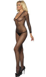 Fishnet Bodystocking - Black
