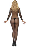 Fishnet Bodystocking - Black