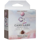 Candiland Sensuals Body Icing  - Chocolate Kiss - 1.70 Oz.