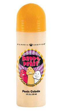 Happy Penis Massage Cream - Penis Colada - 4 oz.