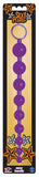 Sex Please Sexy Beads 9.25-inch - Purple