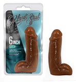 Hard Steel 6-Inch Cock - Brown