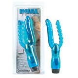 Dual Penetrator Vibrator - Blue
