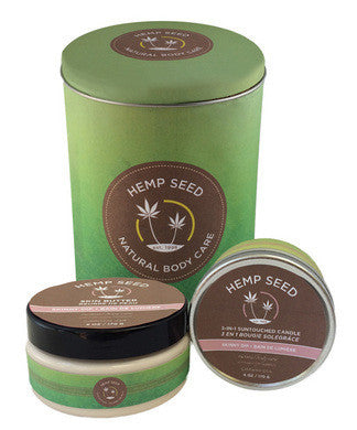 Hemp Seed Holiday Tin - Skinny  Dip