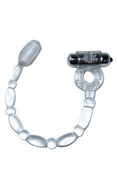 Hung Deep Snake Cock Ring - Clear