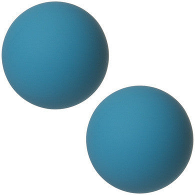 Mood Steamy Silicone Ben-wa  Balls - Blue
