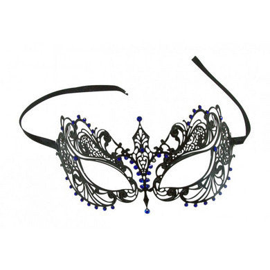Venetian Filigree Black Mask
