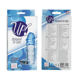 Up Extend It Up Vibrating  Extension Sleeve - Blue