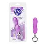 Flex It Up Pliable Silicone  Probe with Designer Pull Ring - Purple