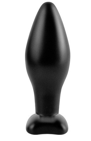 Anal Fantasy Collection Medium Silicone Plug - Black