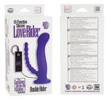 10-Function Silicone Love Rider Double Rider - Purple